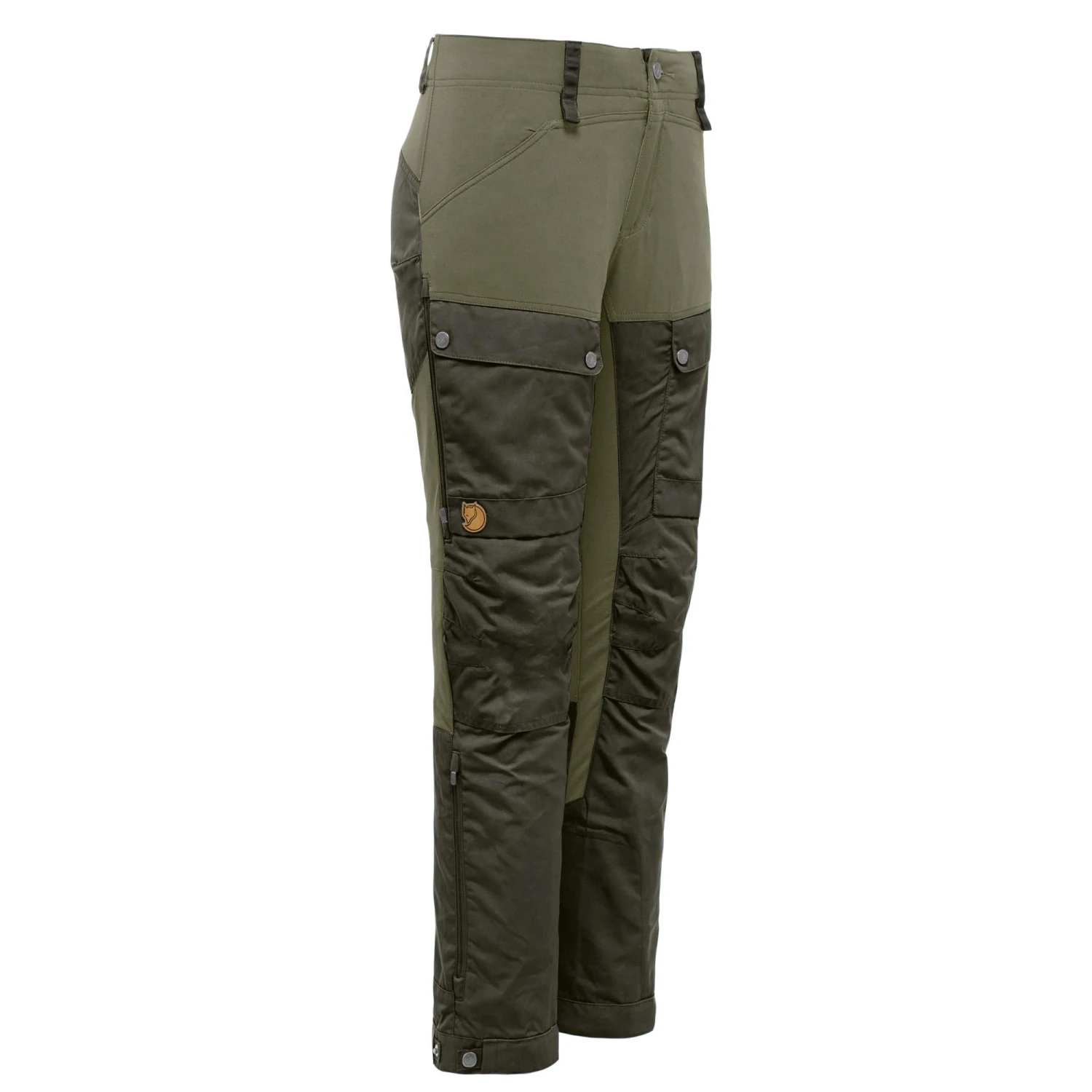 FJÄLLRÄVEN KEB TROUSERS W SHORT Damen - Trekkinghose – Bild 2