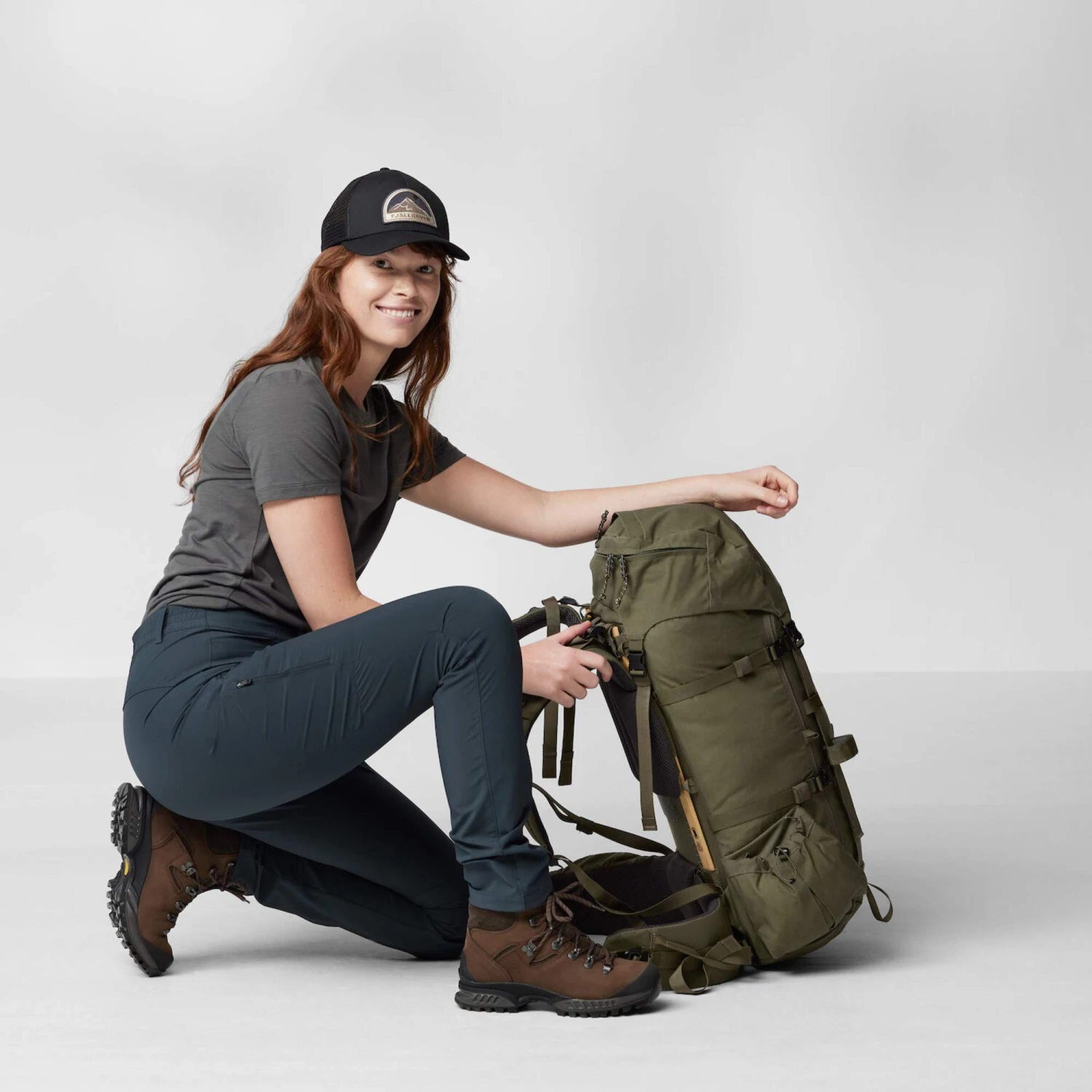 FJÄLLRÄVEN ABISKO TRAIL STRETCH TROUSERS W Damen - Trekkinghose – Bild 9